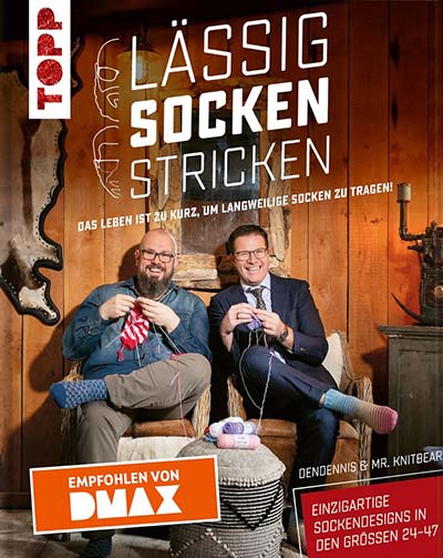 LANGYARNS Bücher Lässig Socken stricken von Dendennis & Mr. Knitbear